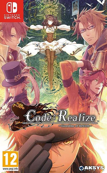 Actual product image Aksys Game Code: Realize -Guardian of Rebirth (Switch, Switch Lite, Switch OLED, EN)