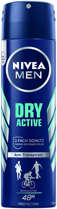 Immagine prodotto Nivea Men Attivo secco (Getto vaporizzato, 150 ml)