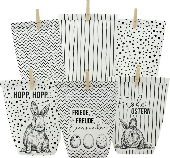 Papierdrachen Sacs (Pochette cadeau, 12 x)