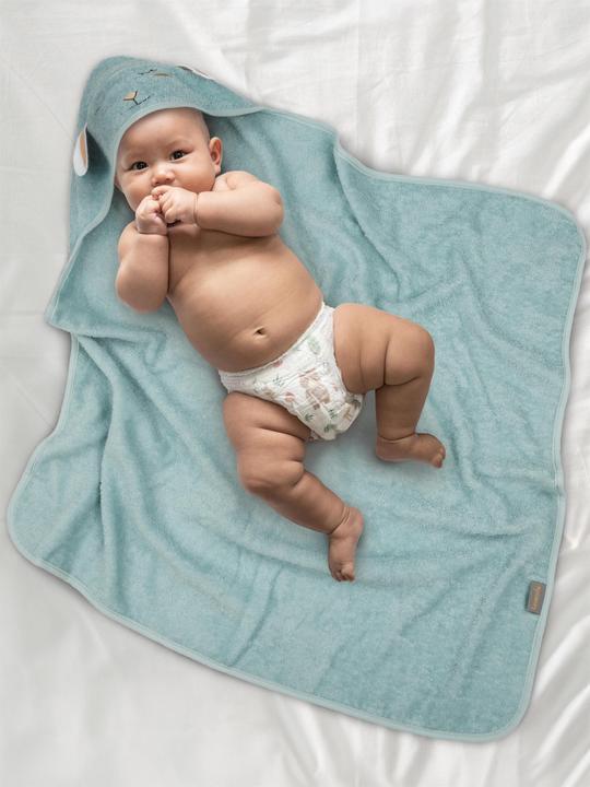 Actual product image Normani 2x Baby Wickeltücher aus Bio-Baumwolle