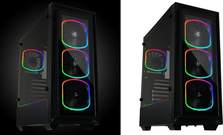 Actual product image Enermax Case fan SquARGB 3-pack (120 mm, 3 x)