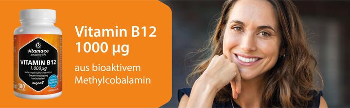 Immagine prodotto Vitamaze Vitamina B12 (180 Pezzo/i, Pillole, 60 g)