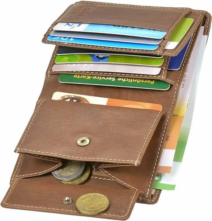 Actual product image Esquire Denver wallet RFID leather 9 cm