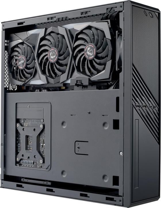 Image du produit Silverstone SST-ML12B Milo Slim HTPC Slim & compact Mini-ITX Computer Case (Mini-ITX)