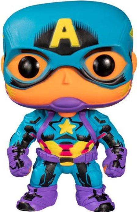 Produktbild Funko POP! - Marvel - Black Light: Captain America