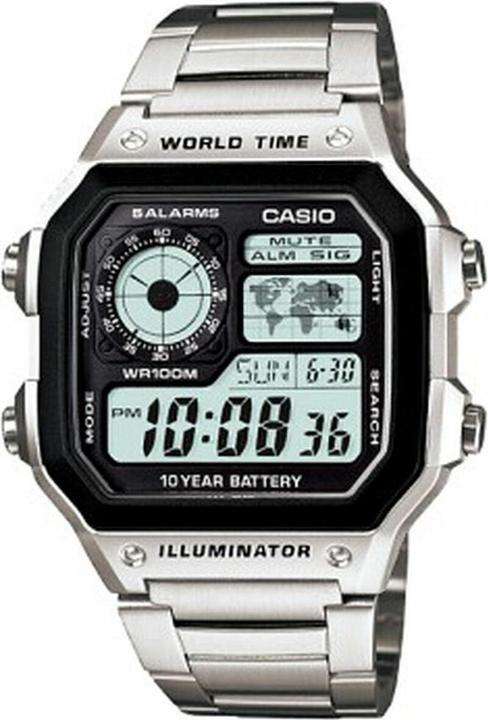 Casio World Time Illuminator (Digitaluhr, 42.10 mm)
