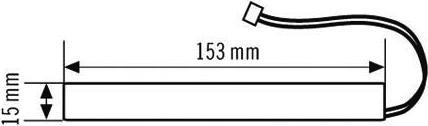 Produktbild Esylux NiCd-Akku 3.6V 800mAh SLX Akku EN10077401 (1 Stk., AA, 800 mAh)
