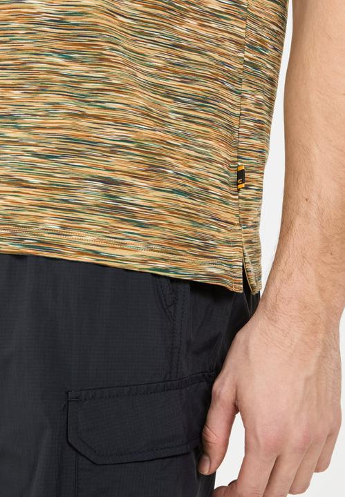 Produktbild Camel Active Kurzarmshirt mit geripptem Kragen (L)