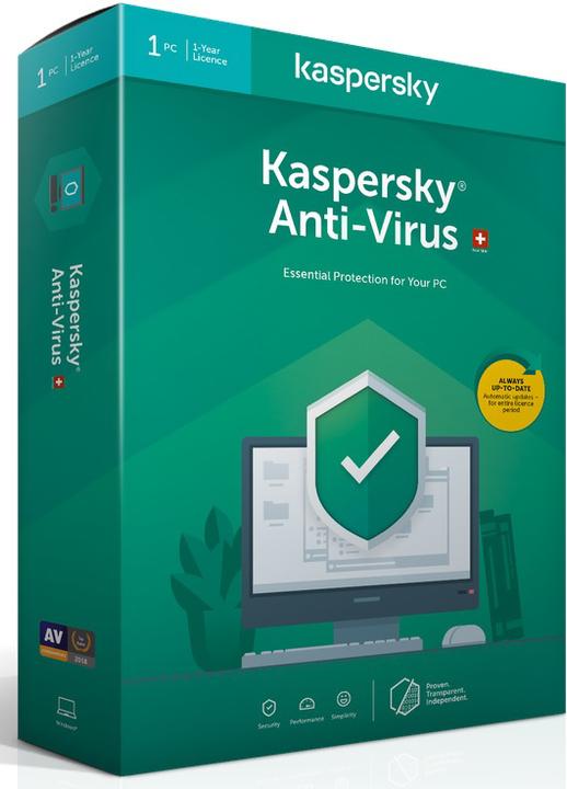Immagine prodotto Kaspersky Anti-Virus (1 Utente, 12 mesi)