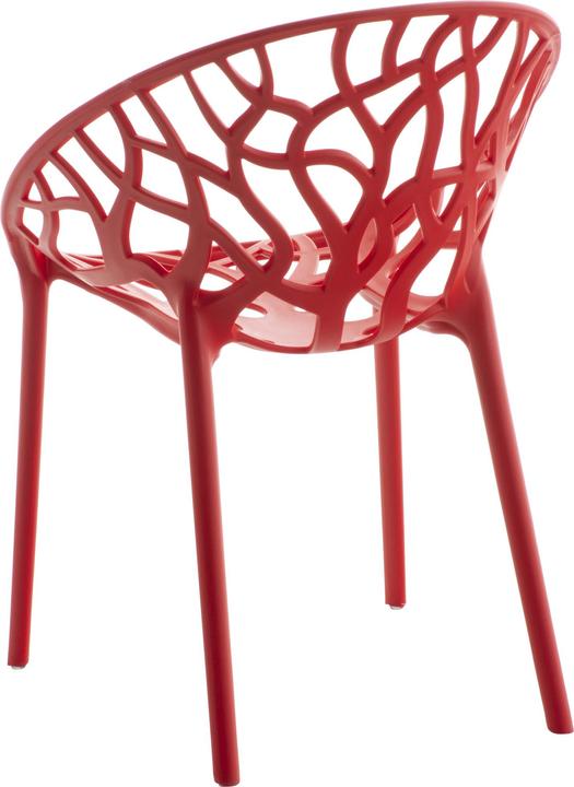 Produktbild CLP 4er Set Stuhl Hope, rot