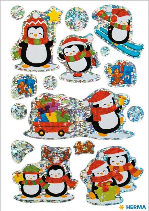 Actual product image HERMA Sticker penguin
