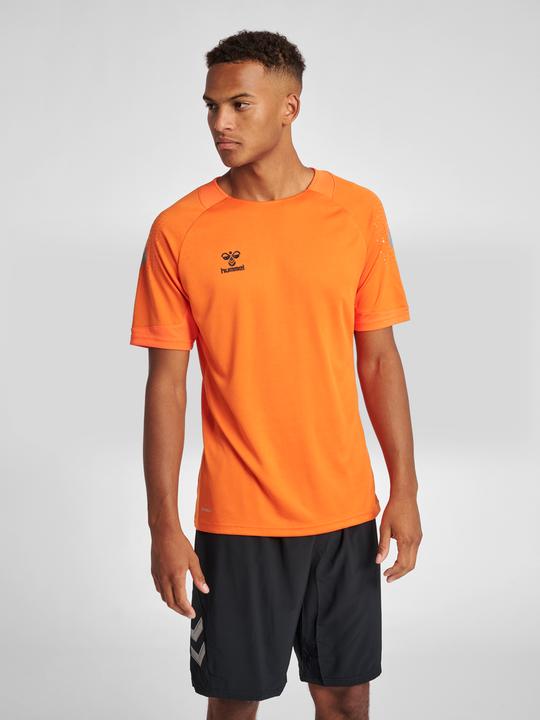 Actual product image hummel Lead S/S Poly Jersey (S)
