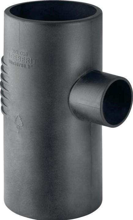 Image du produit Geberit 110 x 75 mm x 88,5° Grenrør Silent db20