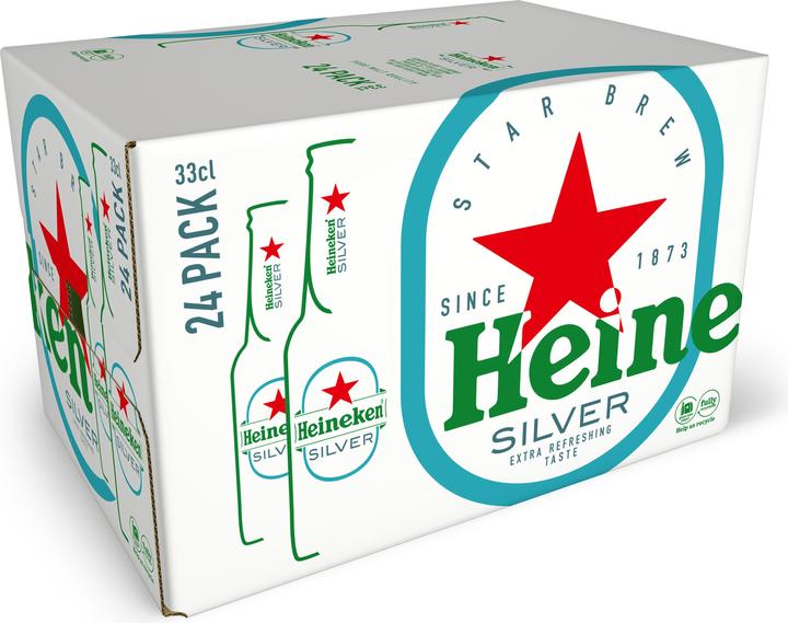 Actual product image Heineken Silver (24 x 33 cl)