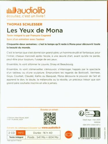 Image du produit Les yeux de Mona (Schlesser Thomas, Français)