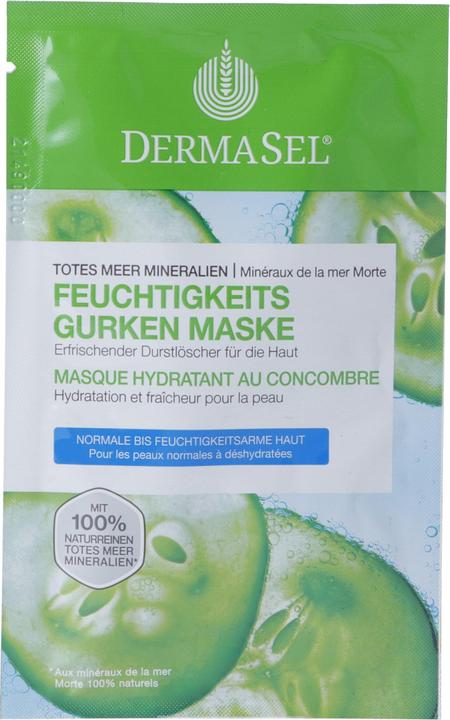 DermaSel Feuchtigkeits Gurken Maske (12 ml)