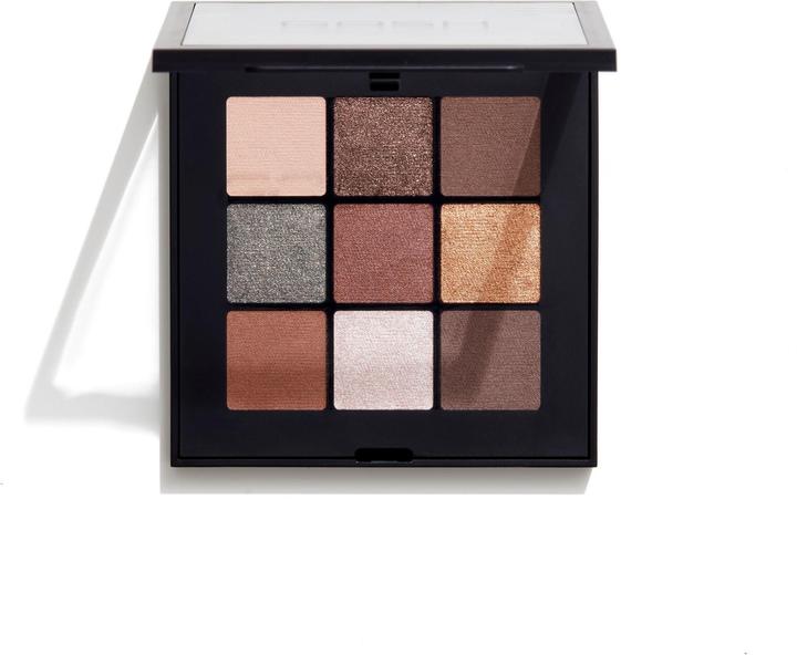 Actual product image Gosh Eyedentity Eyeshadow Palette 003 BE HAPPY with 9 Perfectly Coordinated Matte and Metallic Shades - V (003)