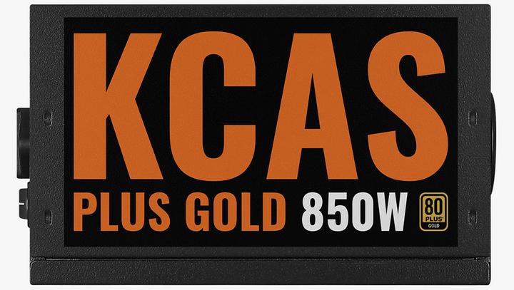 Produktbild AeroCool KCAS PLUS GOLD 850W - 850 W - 100 - 240 V - 47 - 63 Hz - 11 - 5.5 A - 1 (850 W)