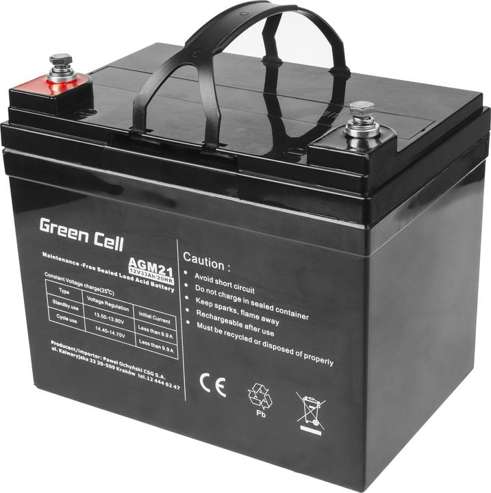 Image du produit GreenCell AGM21 (12 V, 33 Ah)