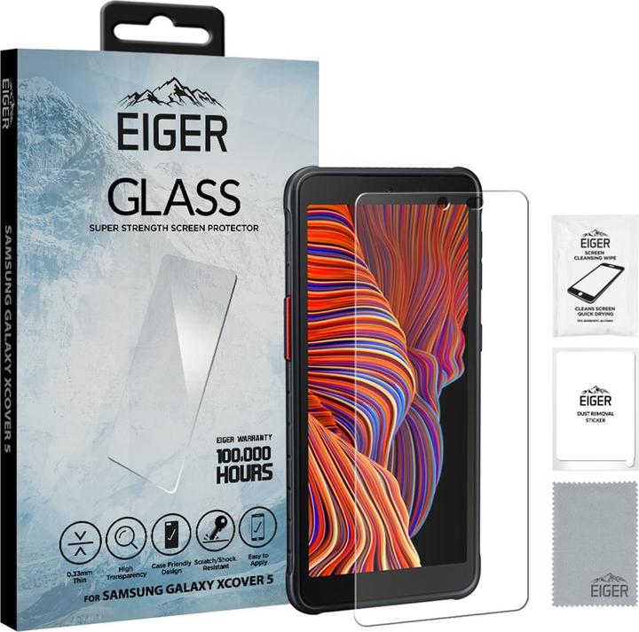 Produktbild Eiger Mountain Glass Clear (1 Stück, Samsung Galaxy Xcover 5)