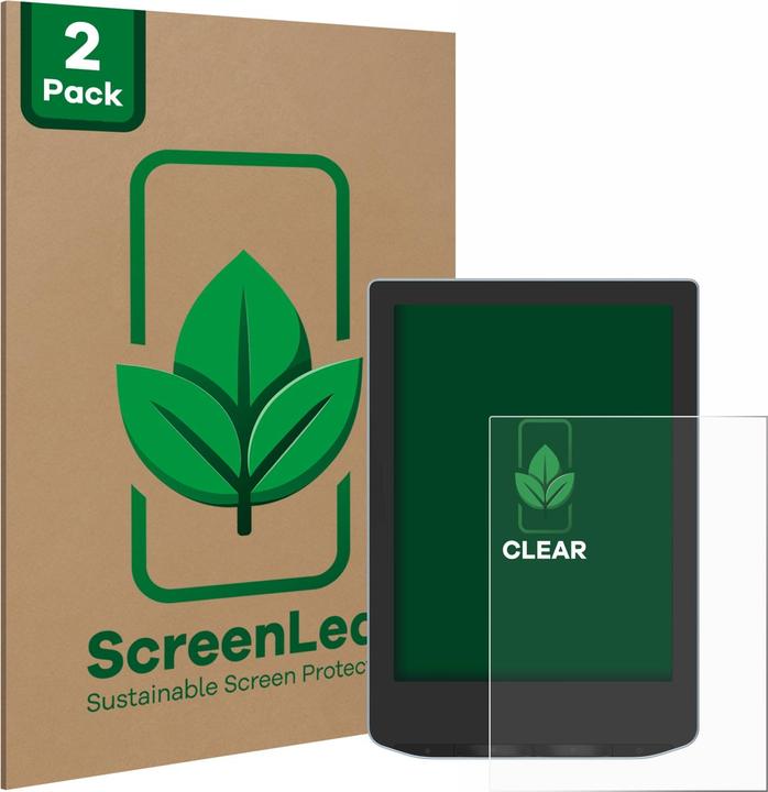 Produktbild ScreenLeaf Schutzfolie nachhaltiger Displayschutz Display Schutz Folie Klar Transparent (Verse)