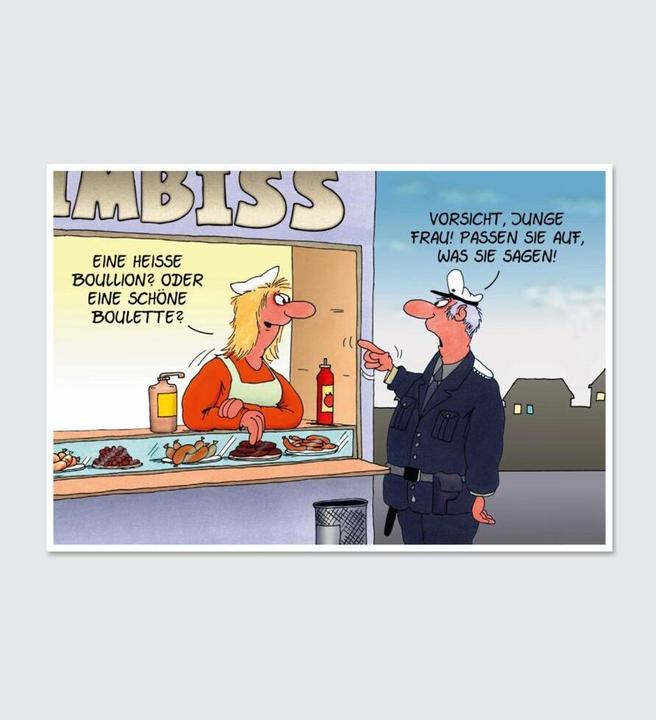 Produktbild Uli Stein Cartoon-Geschenke: Aufmachen, Polizei! (Deutsch, Uli Stein, 2022)