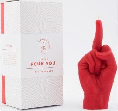 Immagine prodotto Candle Hand F*ck you (1 pz.)
