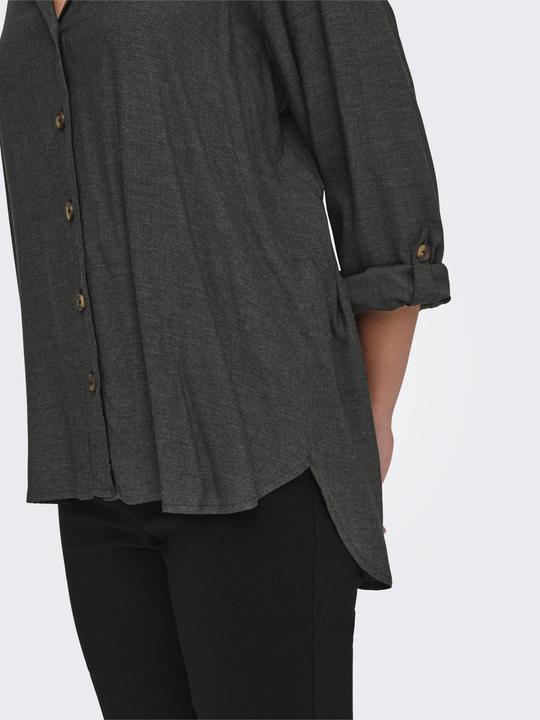 Image du produit JdY Coupe ample Col chemise Manches retroussées Manches volumineuses Chemise Top (XS)