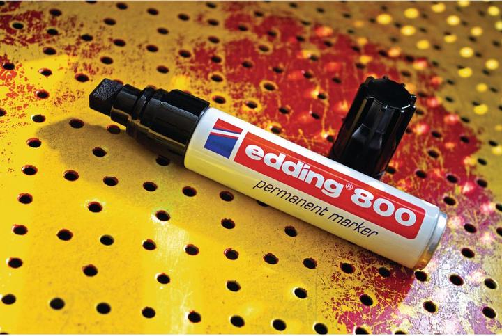 Actual product image Edding 800 (Black, 12 mm, 1 x)
