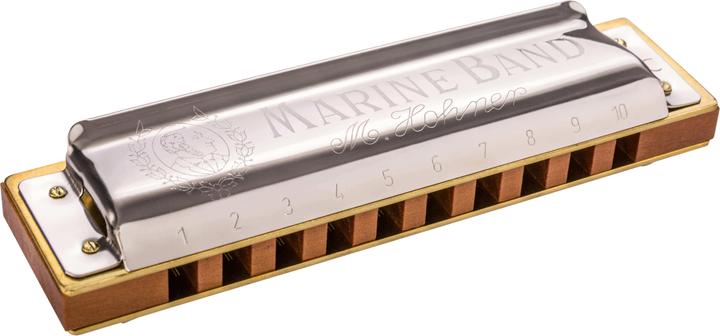 Image du produit Hohner Marine Band 1896 (Harmonica, Diatonique, Si bémol majeur)