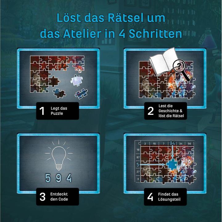 Produktbild Kosmos EXIT® - Das Puzzle: Das verborgene Atellier (500 Teile)