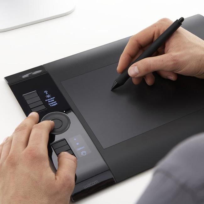Produktbild Wacom Intuos4 M A5 Wide, Grafiktablett, deutsche Version (5080 lpi)