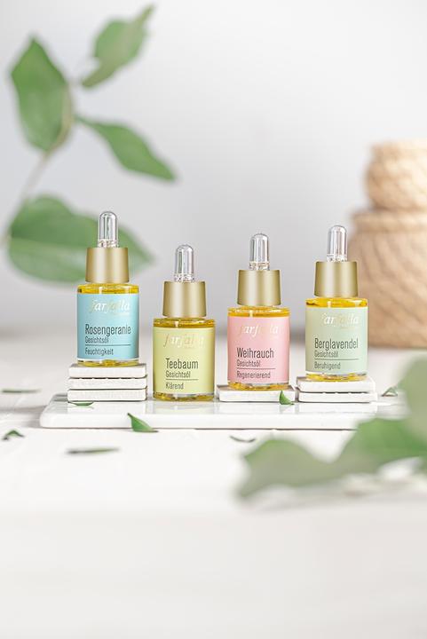 Produktbild Farfalla Beruhigendes Gesichtsöl Berglavendel (15 ml, Gesichtsöl)