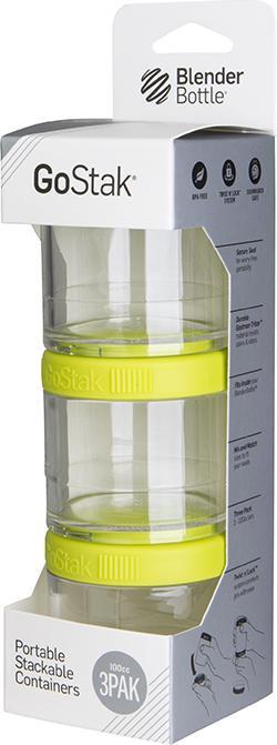 Produktbild Blender Bottle GoStak 3er-Pack (0.10 l)