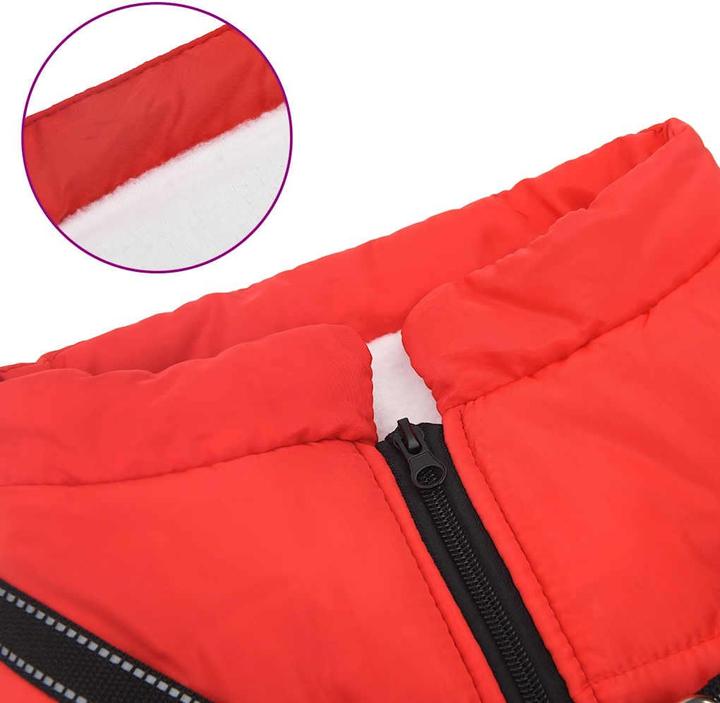 Image du produit VidaXL Manteau pour chien avec harnais Imperméable Réfléchissant (48, Manteau pour chien)
