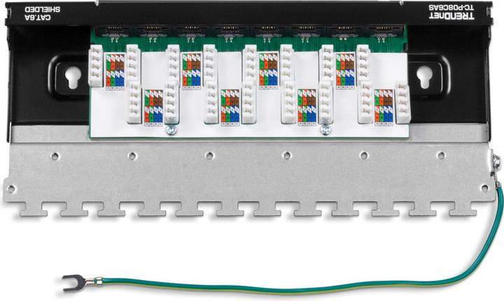 Produktbild Trendnet 8-Port Geschirmtes Patchpanel für Wandmontage