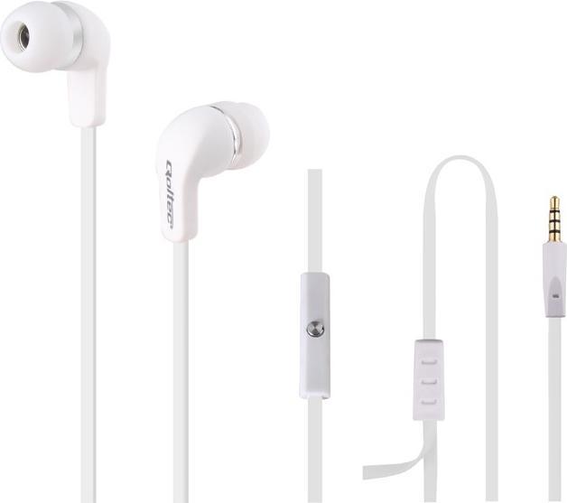 Actual product image Qoltec 50801 In-ear headphones wi (NC, Cable)