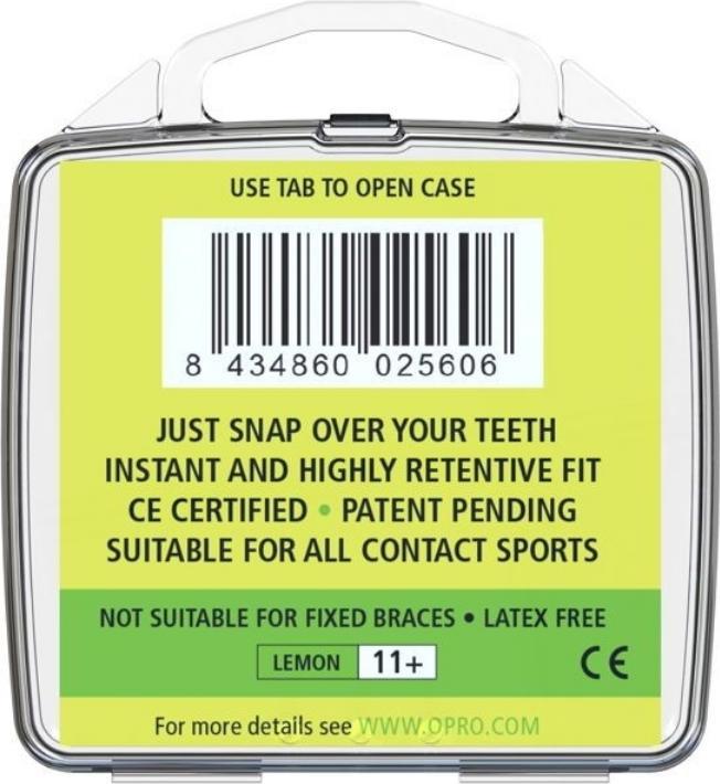 Actual product image Opro Snap-Fit Adult (One size)