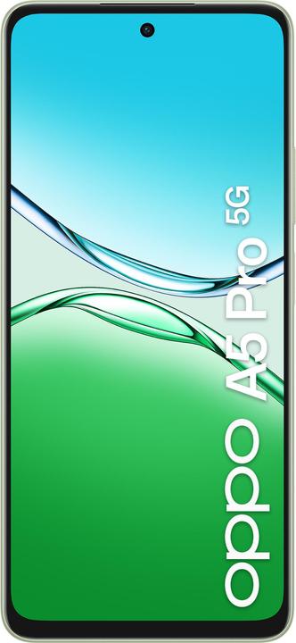 Produktbild OPPO A5 Pro 5G (256 GB, Olive Green, 6.67", Dual SIM, 50 Mpx, 5G)