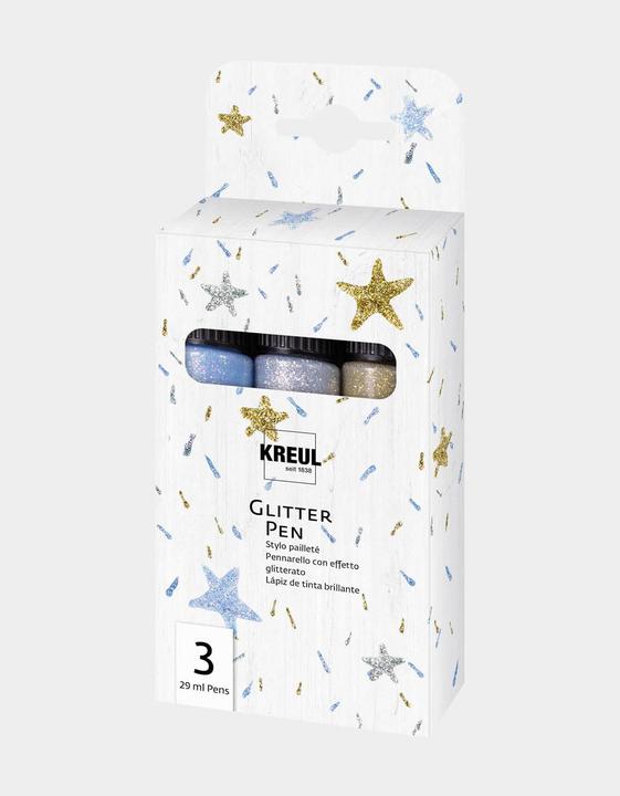 Produktbild Kreul Glitter Pen (Silber, Gold, 29 ml)