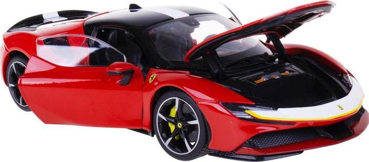 Actual product image Bburago Ferrari Signature SF90 Stradale Fiorano 1/18 red