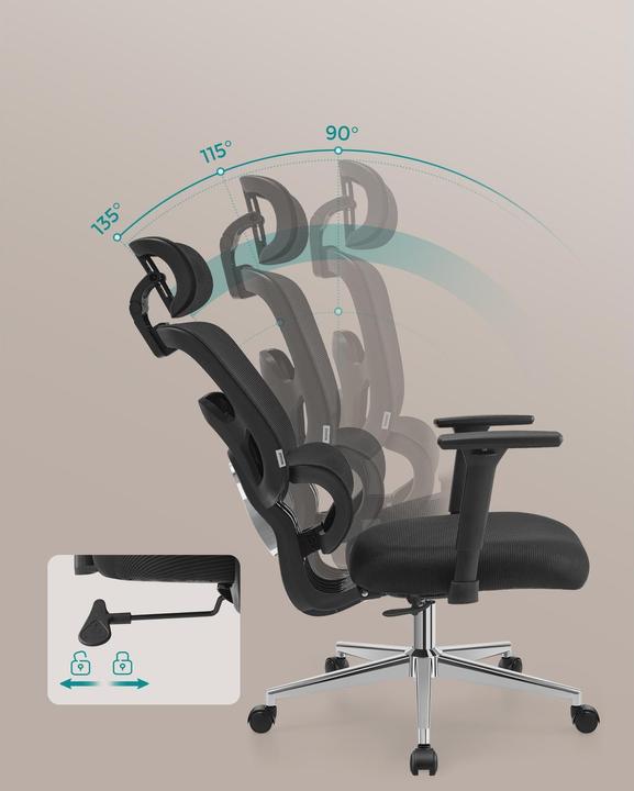 Actual product image Songmics Office chair