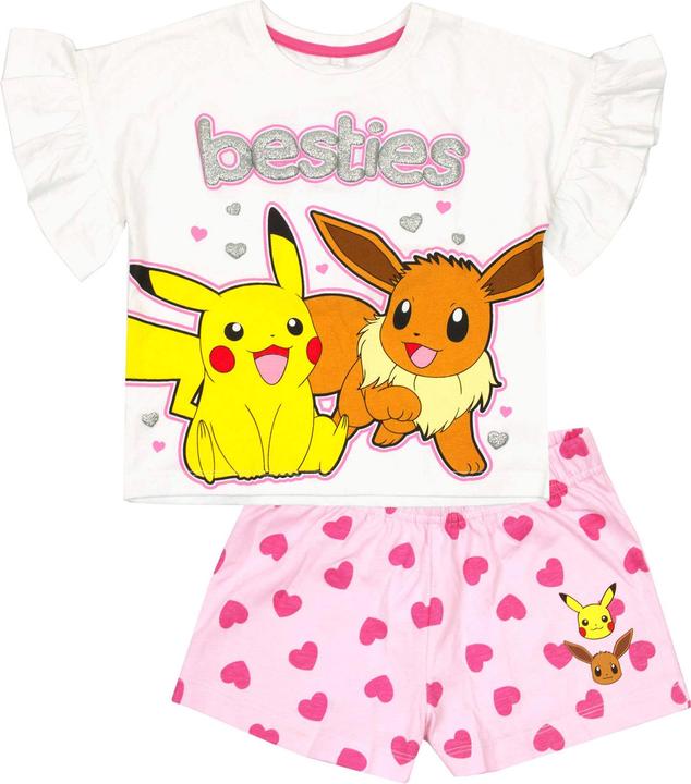 Image du produit Pokémon Besties Pyjama avec short fille (104)