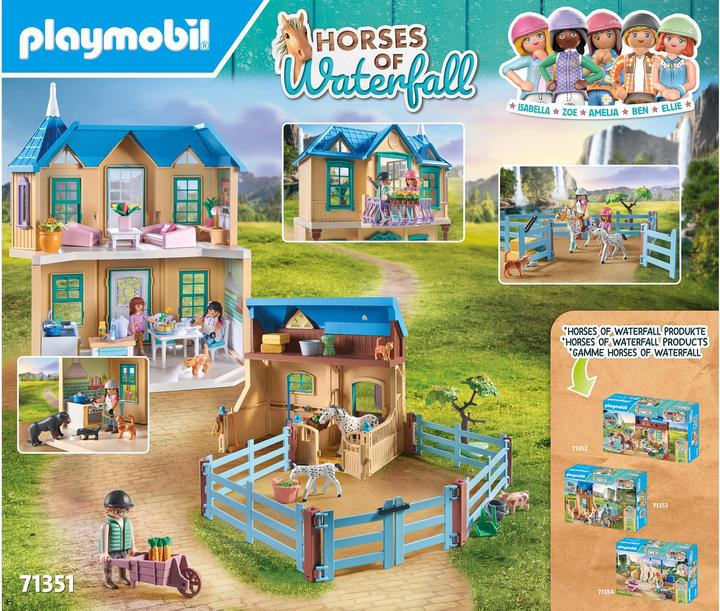 Image du produit Playmobil Ranch de la cascade (71351)