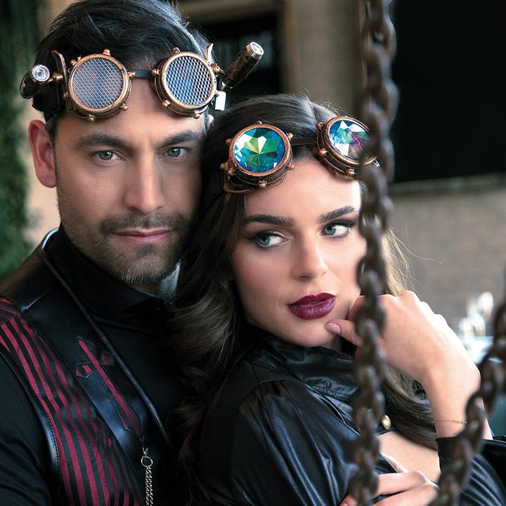 Image du produit Boland Lunettes Steampunk avec