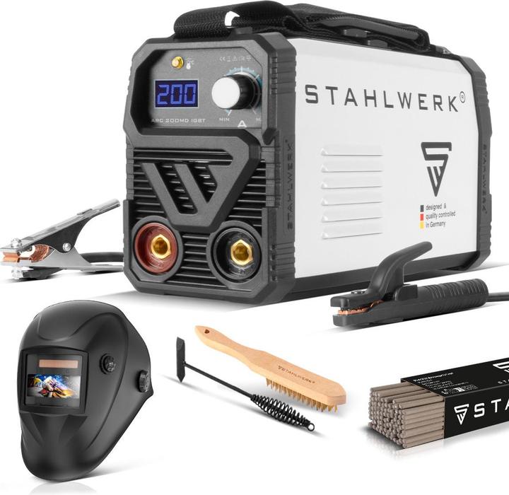 Produktbild Stahlwerk Schweissgerät ARC 200 MD - DC Vollausstattung