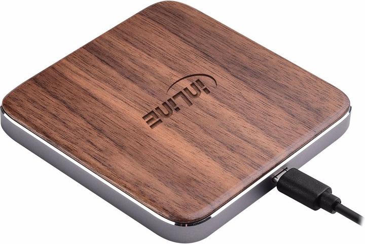 Produktbild InLine Qi woodcharge (10 W)