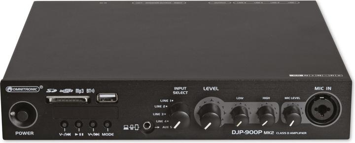 Immagine prodotto Omnitronic Amplificatore di classe D DJP-900P MK2 (Amplificatore)