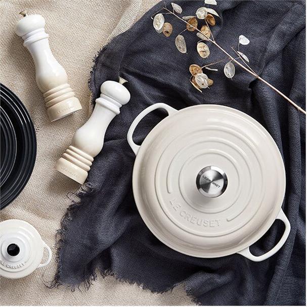 Productafbeelding Le Creuset Gourmet Professional Pot Signature Ø 30cm, rond (30 cm, Braadpan + kasserol, Gietijzer)