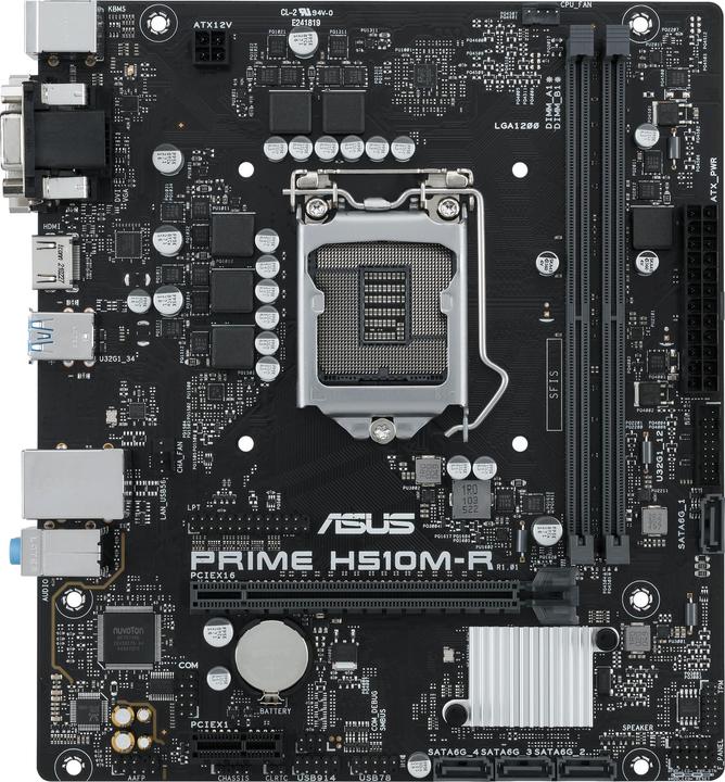 Produktbild ASUS PRIME H510M-R 1200 (LGA 1200, Intel H510, mATX)